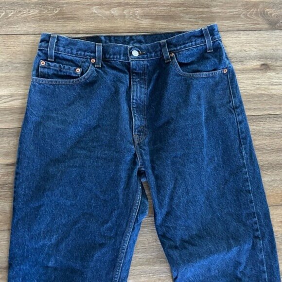 Vintage 80’s Levi’s 505 Men’s Denim Straight Jeans 36 Waist - Picture 4 of 16